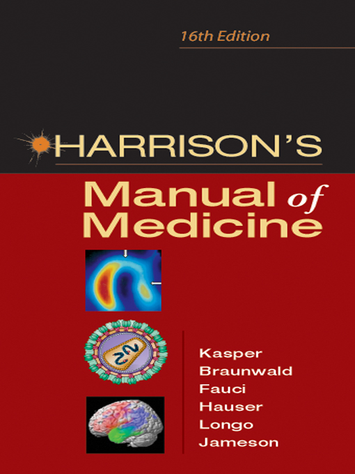 Cover image for Harrison's Manual of Medicine